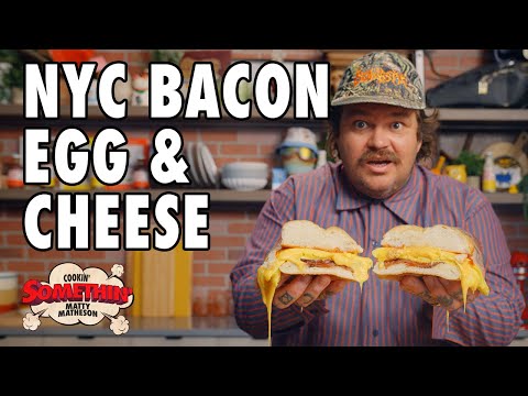 Making NYC's Famous Bacon, Egg & Cheese Bagel | Cookin' Somethin' w/ Matty Matheson