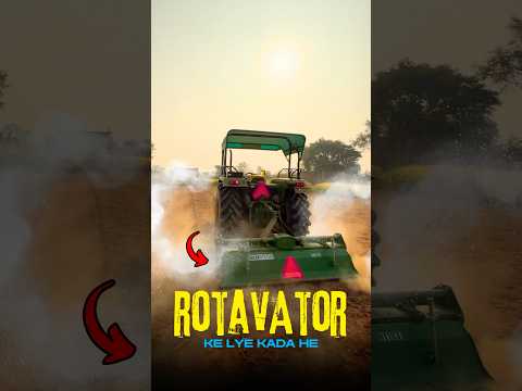 Mitti bahut Kada He Rotavator Ke Liye #shorts