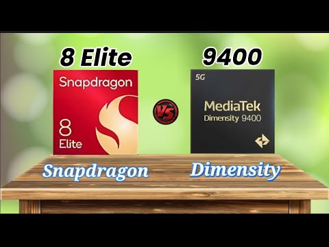 Snapdragon 8 Elite (8 Gen 4) 🆚 Mediatek Dimensity 9400 | Full Comparison | Processor Comparison