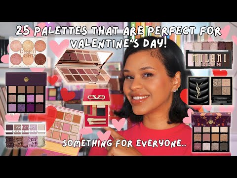 You might be single on Valentine’s Day, but at least ONE of these palettes will pair well with you!