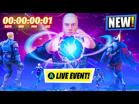 *NEW* FORTNITE BIG BANG LIVE EVENT & EMINEM CONCERT! (CHAPTER 5)