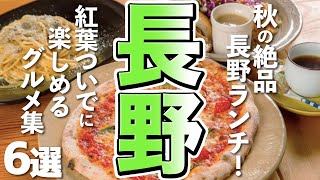 【長野観光/グルメ】紅葉ともに楽しめる！秋の絶品長野ランチ