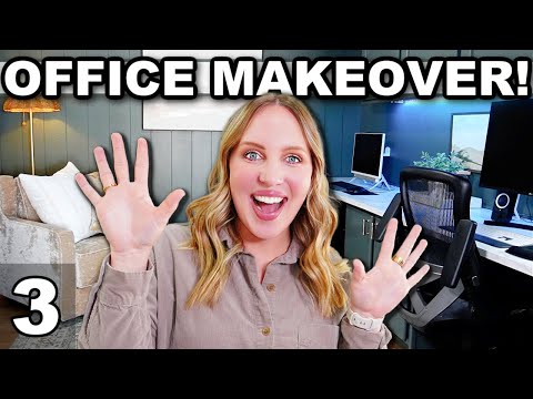 DIY DREAM OFFICE MAKEOVER REVEAL!