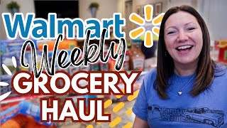 WALMART GROCERY HAUL | FAMILY OF FIVE | GROCERY HAUL + MEAL PLAN