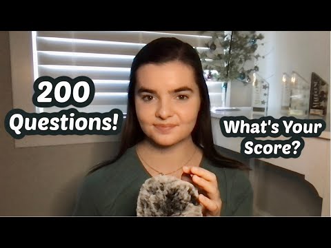 ASMR Whispering 200 General Knowledge Trivia Questions | How Many Can You Get?