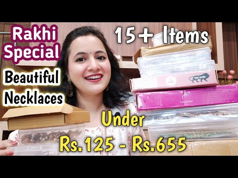 Meesho Jewellery Haul | Meesho Affordable Necklaces Haul | Meesho Haul | Necklaces Under 655 |