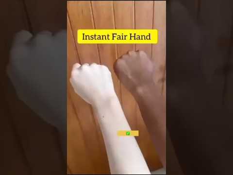 Get Fair Hand In 5minutes | Remove Suntan Easily At Home/Easy Manicure, Remove Suntan #shorts #video