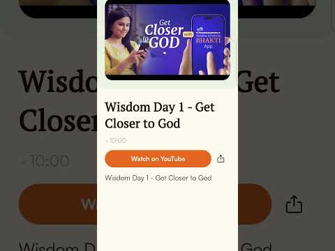 Get Closer To God 21 Day Challenge Demo - Radha Krishna Bhakti App #shorts