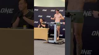 Reece McLaren passes hydration, makes weight | ONE Fight Night 26 #onechampionship