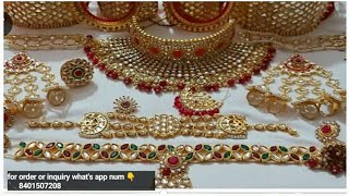 Rajputi rajwadi artificial jewellery full combo starts from 1500 😊 😊