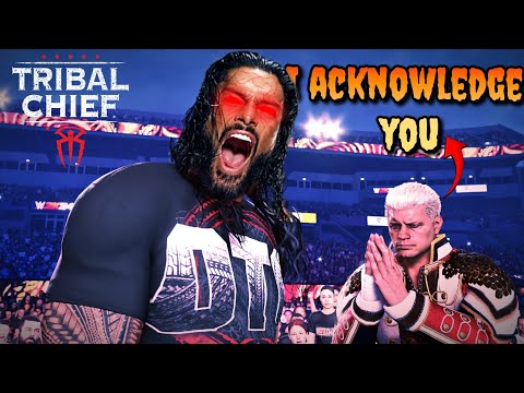 ORIGINAL TRIBAL CHIEF ROMAN REIGNS RETURNS SUMMER SLAM 2024 | Roman Reigns vs Solo Sikoa - WWE 2k24