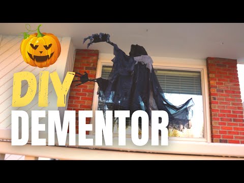 DIY Dementor from Harry Potter | How to Make a Halloween Demon | Halloween Craft