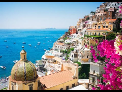 The beautiful Amalfi Coast in Italy.