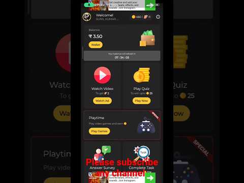 2023 BEST EARNING APP || DAILY EARNING PAYTM CASH #shorts #short #youtubeshorts