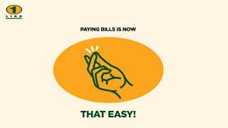 Pay bills digitally through 1LINK Bill Payment Service!