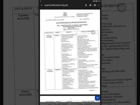 examination notification for 1st sem old  #MA #MSC #MCOM #MJMC  #art for #osmaniauniversity #exam