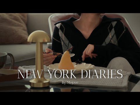 New York Vlog 🗽 Me Time | Making Poached Pears | Enjoying The Last Bit of Fall in Brooklyn [Eng sub]