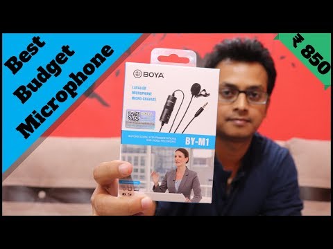 Boya BY-M1 Lavalier Microphone Unboxing & Sound Test [Hindi] - Best Budget Microphone - TechToTech