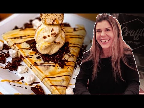 These DELICIOUS Nutella Crèpes Made Right In A North Vancouver Market | Lonsdale Quay Vendors ep 3