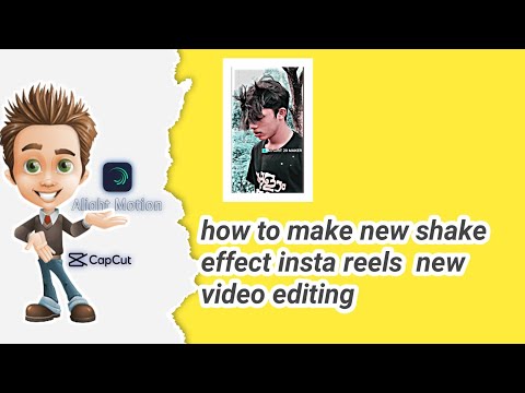 how to make new shake effect//insta reels😈 new video editing