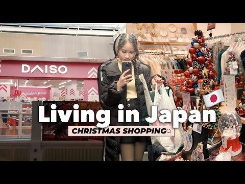 Daily Life LIVING IN JAPAN 🇯🇵 Shopping for Christmas Stuff | Daiso, Franc Franc Lalaport Toyosu