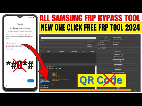 SAMSUNG FRP BYPASS ANDROID 13 2024 |  SAMSUNG ONE CLICK FRP UNLOCK TOOL 2024