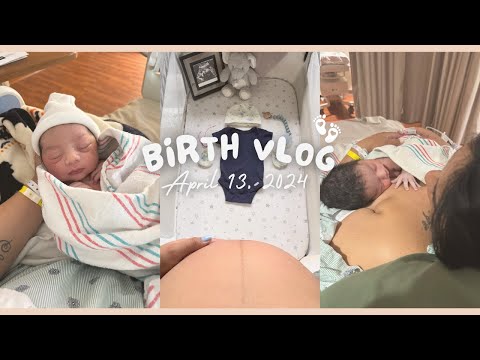 MY BIRTH VLOG | INDUCED MEDICATED LABOR OF OUR FIRST BABY