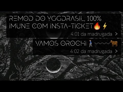 🤍NOVO - IMUNE, YGGDRASIL - REMOD, PARA GUERRA💖🔥