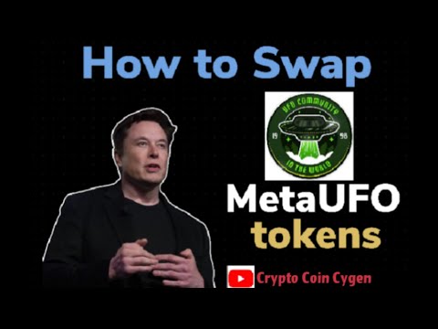 How to Swap MetaUFO token Real. How to Swap or sell MetaUFO tokens.