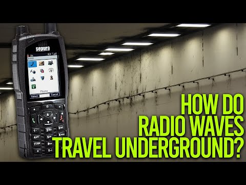 How Do Radio Signals Travel Underground?