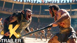 GLADIATOR 2 Extended Trailer (4K ULTRA HD) 2024