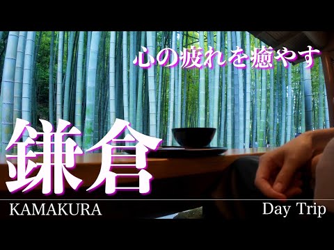 【Day Trip 半日で巡る鎌倉観光】長谷寺＆報国寺＆穴場の古民家カフェ＆小泉今日子ドラマゆかりのカフェを歩く。