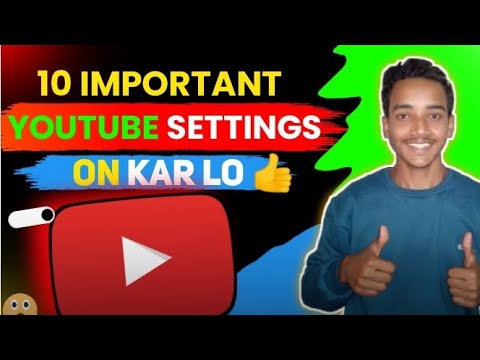 10 IMPORTANT YOUTUBE SETTING इसको jaldi से ON करलो चैनल Fast Grow होगा 🔥