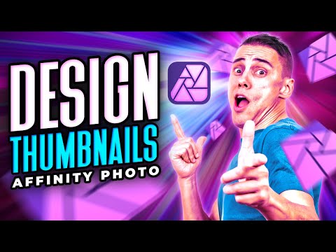 Design YouTube Thumbnails In Affinity Photo