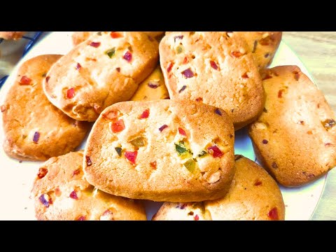 Karachi Biscuits with Tutti Frutti: The Famous Recipe Revealed!