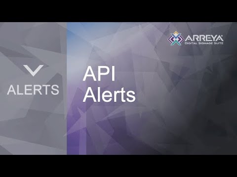 API Alerts for Mass Notification Systems