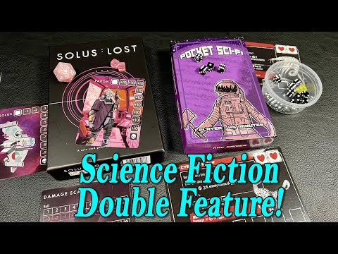 A Science Fiction Double Feature - Solus:Lost and Pocket Sci-Fi (solo sci-fi games)