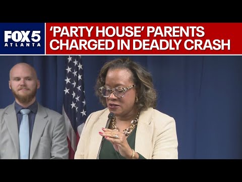 Georgia parents accused of running 'party house' charged in deadly crash | FOX 5 News