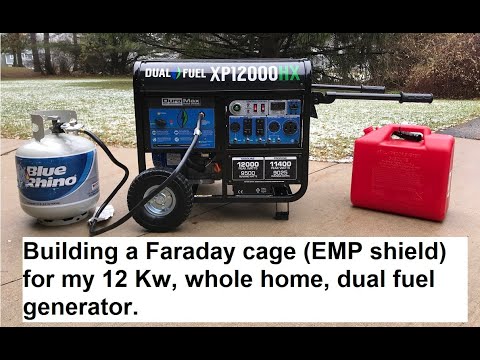 DIY generator Faraday cage