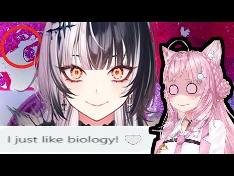 Koyori is fascinated by Shiori's microscope stream [hololive] [ENG sub]