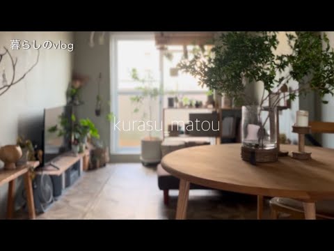 リビングの模様替え/ living room makeover /ダイニングテーブルを新調しました【40代 団地暮らし】