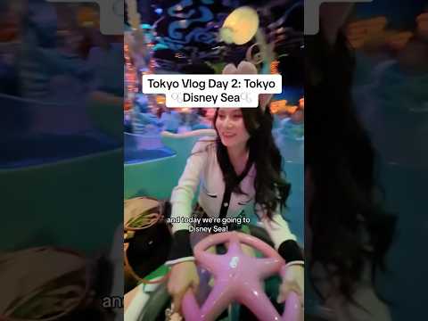 Tokyo Vlog day 2: DisneySea #japan #travel #tokyodisneysea #tokyo