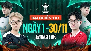 GIẢI ĐẤU ĐẠI CHIẾN 1V1 - NGÀY 30/11 - AIC 2024