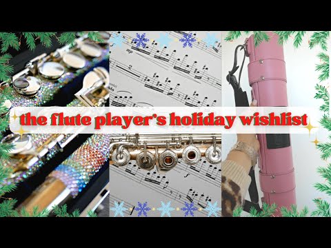 What flute players want for Christmas…🎄✨🎵