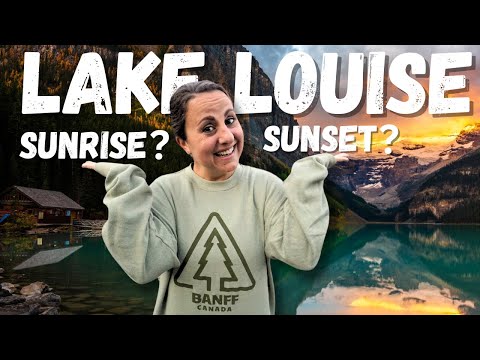 When is the BEST Time to See Lake Louise? (most touristy place in Canada)