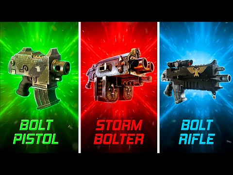 EVERY SINGLE Boltgun Type/Variant Explained!