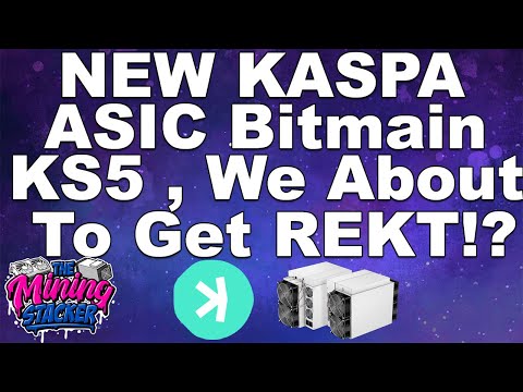 NEW Bitmain KS5 Kaspa ASIC Miner Announced ! KAS ASIC Mining Done?! Not Exactly.. Let's Discuss