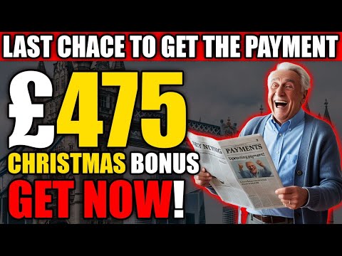 LAST CHANCE FOR £475 BOOST FOR SENIORS BORN BEFORE 1953 BEFORE CHRISTMAS – GRAB IT NOW!