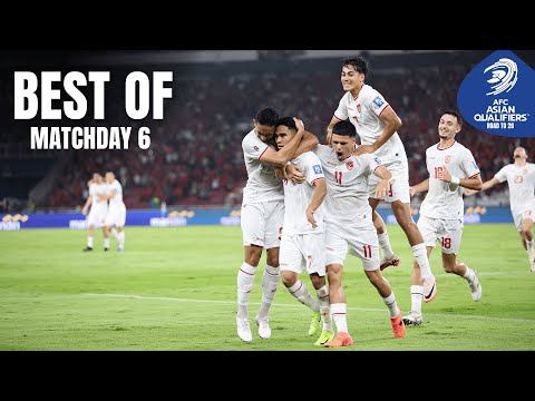 Best of – Matchday 6 | AFC Asian Qualifiers™ Road to 26