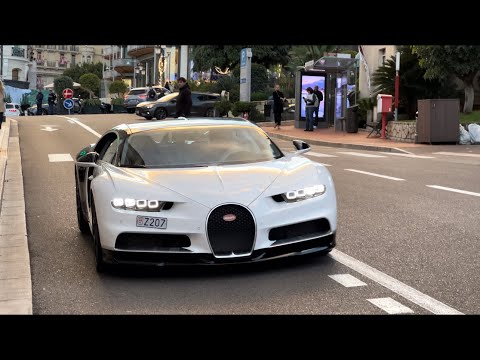 Multi-Millionaire driving a 1500HP BUGATTI CHIRON in Monaco